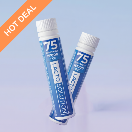 Lactosolution 15000 FCC - 150 Tablets - x2 Refill Packs of 75