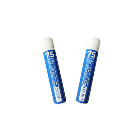 Lactosolution 15000 FCC, 150 comprimidos, envase doble de 75 para intolerantes a la lactosa