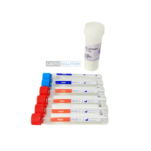 Contenu de l'emballage Test respiratoire C13 pour vérifier l'intolérance au lactose