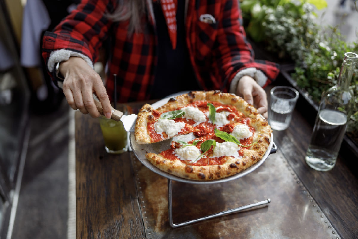 pizza per intolleranti al lattosio
